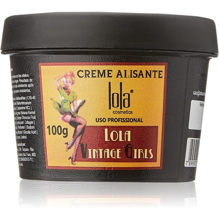 Crema Alisante, Lola Cosmetics, Vintage Girls, 100g, negru