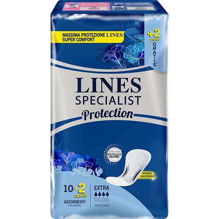 Absorbante incontinenta usoara, Lines Specialist, extra absorbante, 12 buc