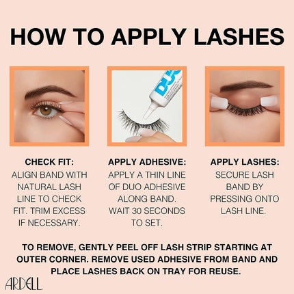 Gene false, Ardell, Naked Lashes 424, vegan