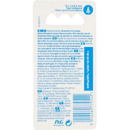 Periuțe Interdentale Oral-B Rezerve Fine Conice, Alb, 12 buc