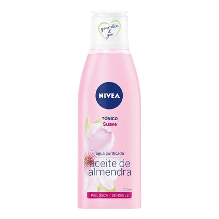 Toner facial, Nivea, efect hidratant, roz, 200 ml