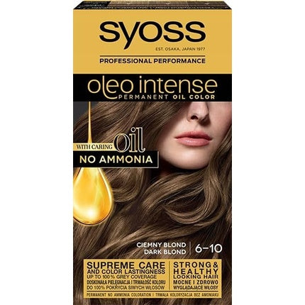 Vopsea de păr, Syoss, Oleo Intense, blond închis