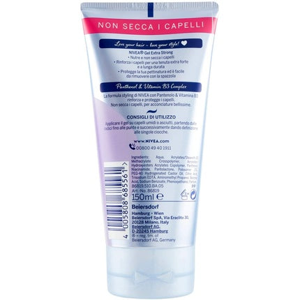 Gel de păr, Nivea, Extra Strong, 150 ml