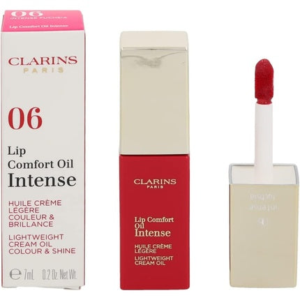 Ulei tratament buze, Clarins, Lip Comfort Oil Intense, Fuchsia