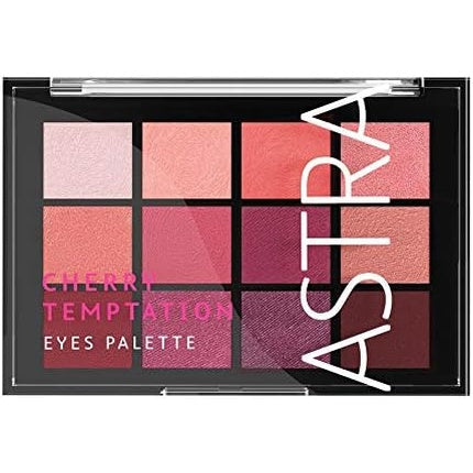 Paleta Fard de Pleoape, Astra, Temptation Eyes Palette N.04 Cherry