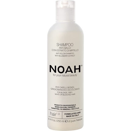Șampon anti-gălben NOAH 1.9, extract de afine, 250ml