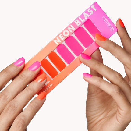 Benzi de unghii, Catrice, Neon Blast, multicolor