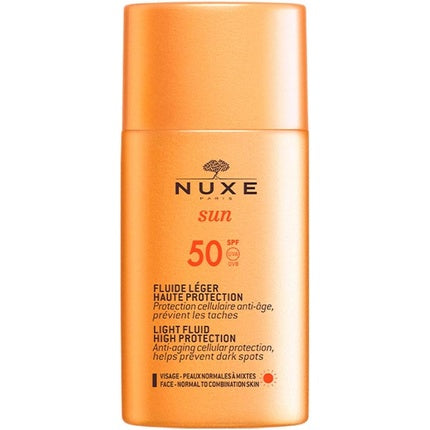 Fluid de protectie solara SPF50, NUXE Sun Light, 50ml