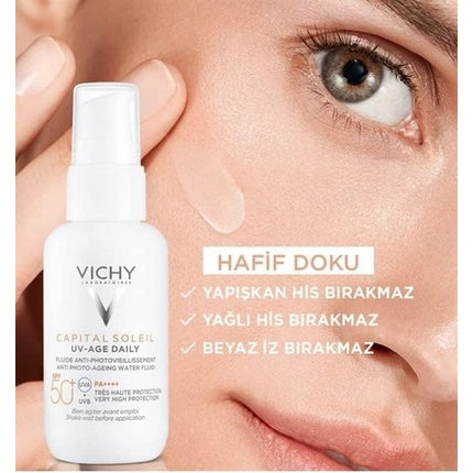 Cremă antiphotoaging Vichy Capital Soleil SPF50+, 40ml