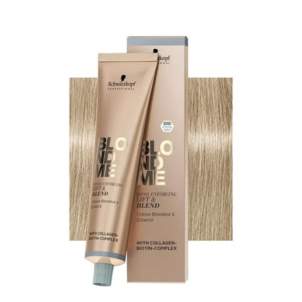 Cremă colorantă pentru păr, Schwarzkopf, BlondMe Bond Enforcing Lift & Blend, 60ml