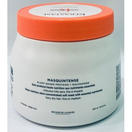 Masca pentru par fin, Kerastase Masquintense, 500ml