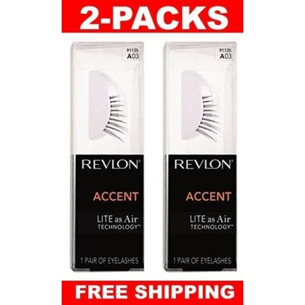 Gene False, Revlon, Accent Lite, Negru