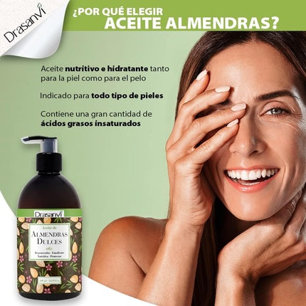 Ulei de Corp, Drasanvi, 500ml, model cu pompiță