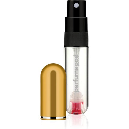 Atomizor Reîncărcabil Parfum, Travalo, Pod Clear, auriu