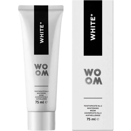 Pasta de dinți, Woom, White+, fluor, 75ml