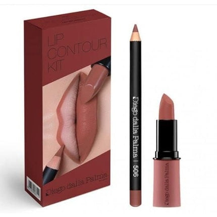 Set contur buze, Diego Dalla Palma, Rossetto+Matita, Mauve