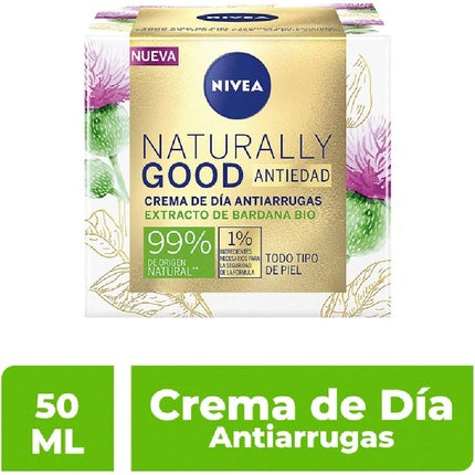 Cremă Zi, Nivea Naturally Good, Antirid, 50ml