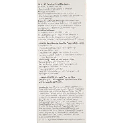 Crema fata, Ahava, Clineral Skinpro, calmanta, 50 ml