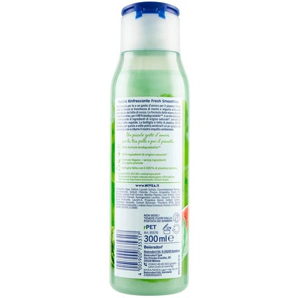 Gel de duș, Nivea, Fresh Smoothies, pepene verde, mentă 300ml