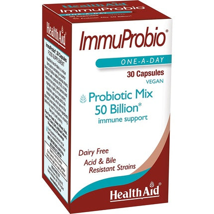 Capsule vegane, HealthAid, ImmuProbio, 30 bucăți