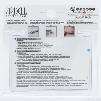 Gene false Ardell Double Trio lungi negre