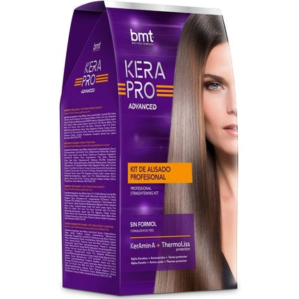 Kit îndreptare păr, Kativa, KeraPro, mov