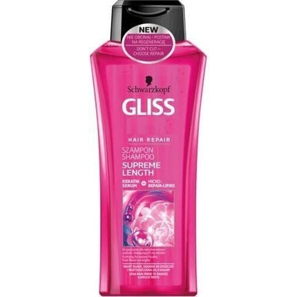 Șampon Schwarzkopf Gliss Kur Hair Repair Supreme Length 250ml