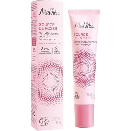 Tratament contur ochi, Melvita Fresh Eye Area Source de Roses, 15ml