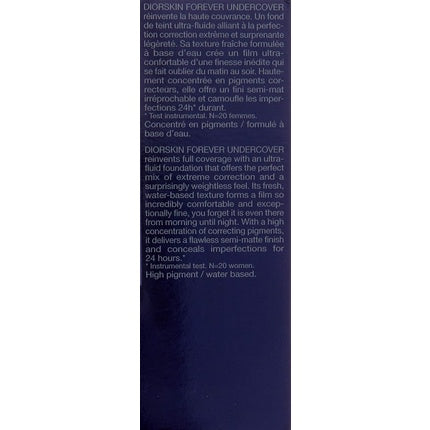 Fond de ten Dior Diorskin Forever Undercover, Light Beige, 40ml