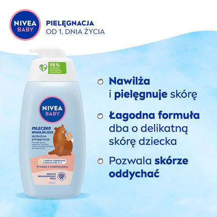 Cremă pentru mâini, Nivea, Baby, 500 ml