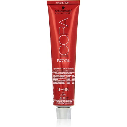 Vopsea păr Schwarzkopf Igora 3-68, 60ml, ciocolatiu roșcat