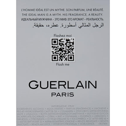 Eau de Toaleta, Guerlain, L'Homme Ideal, 100ml