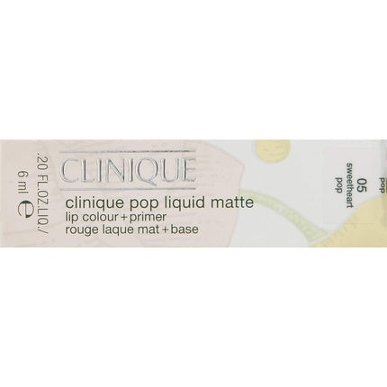 Ruj lichid mat cu primer, Clinique Pop Liquid, 6ml