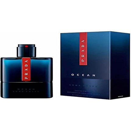 Apa de toaleta pentru barbati, Prada Luna Rossa Ocean, 3.3 Fl Oz