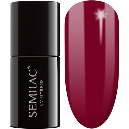 Lac de unghii UV, Semilac, Deep Red 071, 7ml