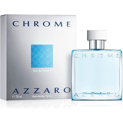Eau de Toilette, Azzaro Chrome, 50 ml, albastru