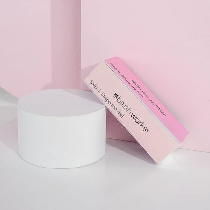 Bloc Slefuire Unghii Brushworks Duo Pastel