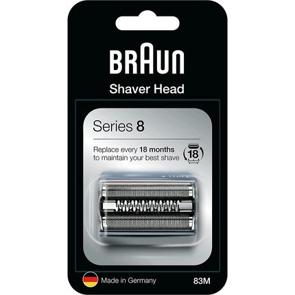 Cap de schimb aparat de ras Braun Series 8 83M argintiu