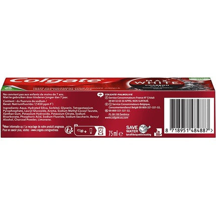 Pastă de dinți Colgate Max White Charcoal, 75ml