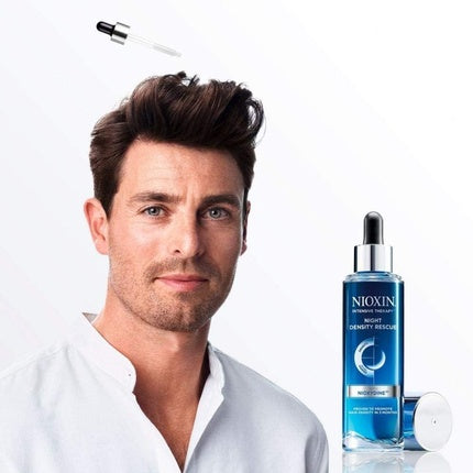 Tratament păr Wella Nioxin Night Density Rescue 70ml, albastru