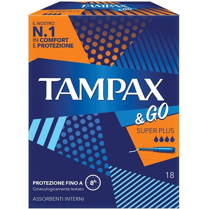 Tampoane Tampax, Super Plus, 18 bucăți