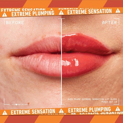 Luciu de buze NYX Duck Plump, portocaliu, 6.8 ml