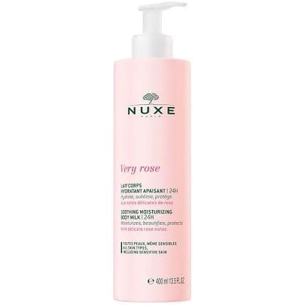 Lapte de corp hidratant, NUXE, Very Rose, 400ml