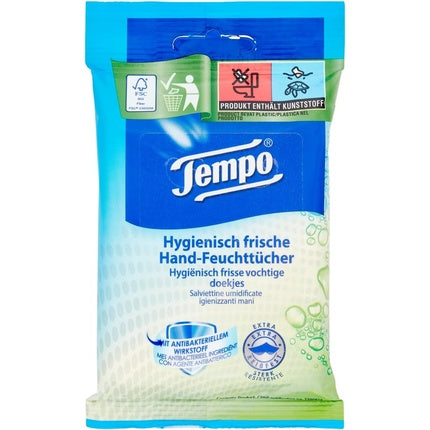 Șervețele umede, Tempo, Fresh To Go, 10 bucăți