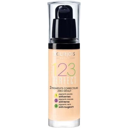 Fond de ten, Bourjois 123 Perfect, 16H Light Vanilla, 30ml