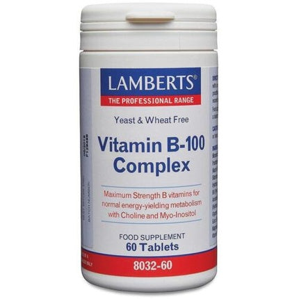 Complex de vitamine B, Lamberts, B-100