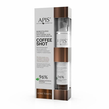 Ser Apis Coffee Shot, acid de cafea și ulei de semințe de cafea, 10ml