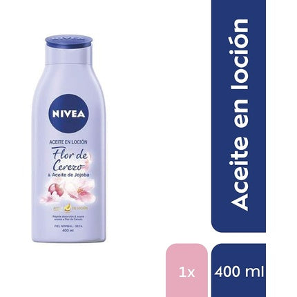 Ulei de corp, Nivea, Cherry Blossom si Ulei de Jojoba