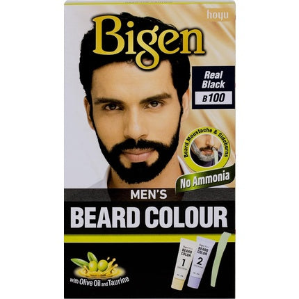 Vopsea barba, Bigen, 100 Negru intens, 40g