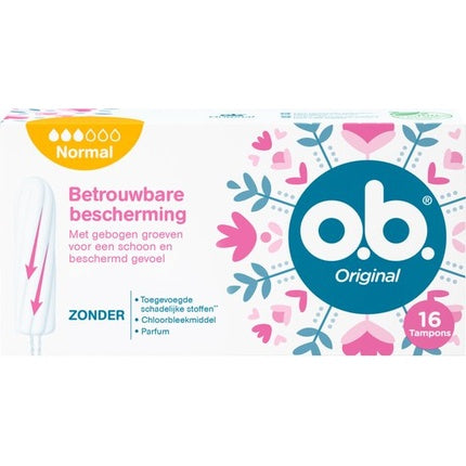 Tampoane O.B Original Normal, 16 buc